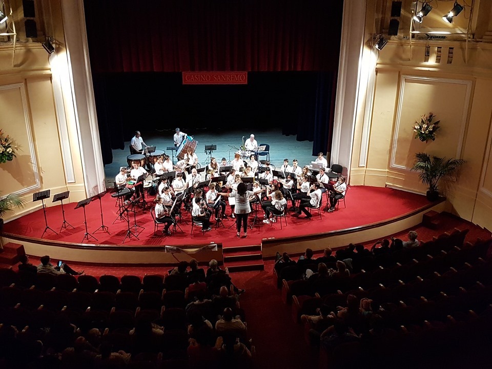 concerto al casinò di Sanremo